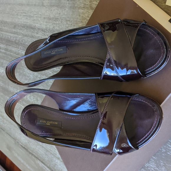 Louis Vuitton wedge sandals - Picture 2 of 8